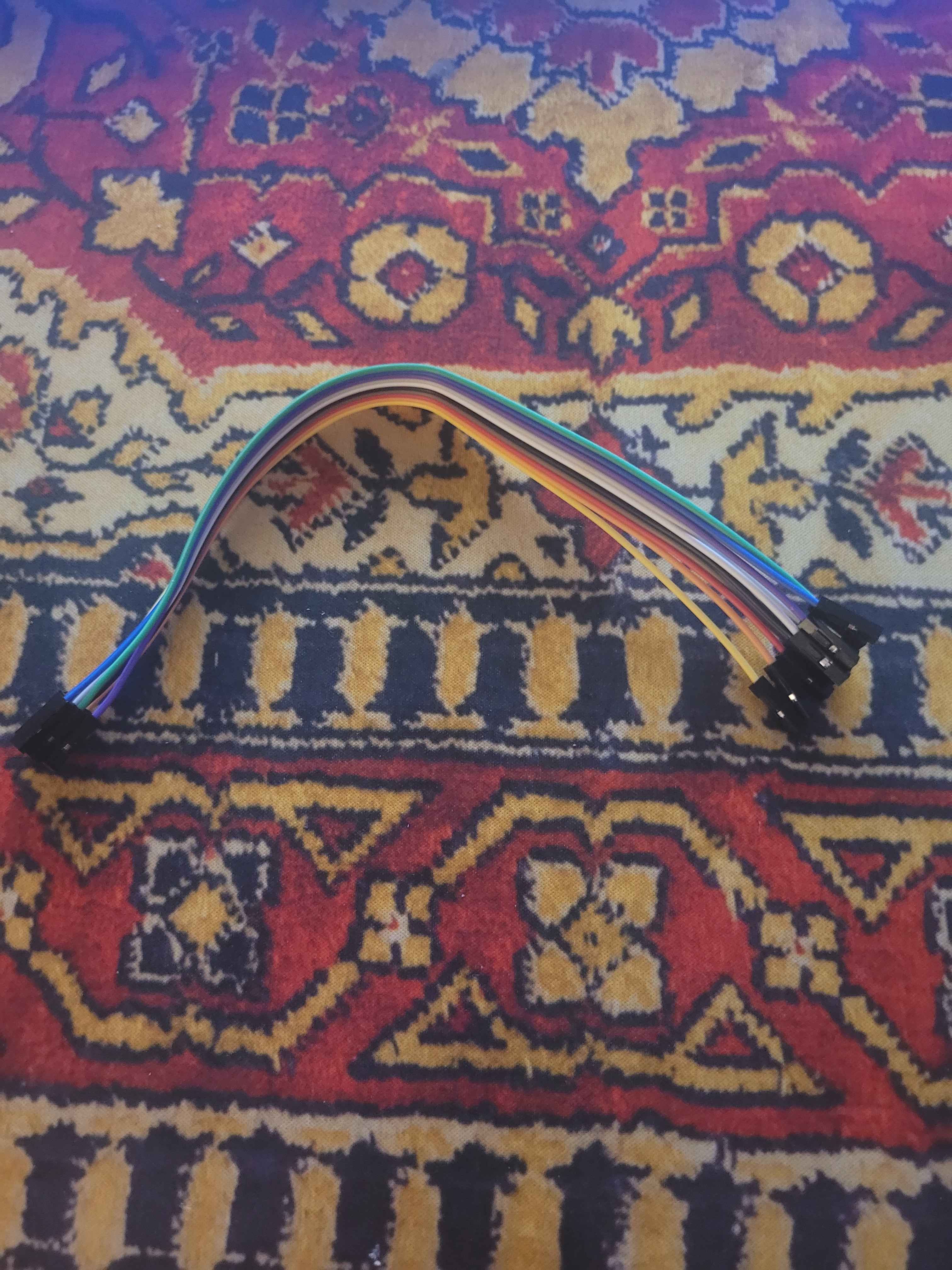 Przewody połączeniowe 20cm 10szt żeńsko-żeńskie